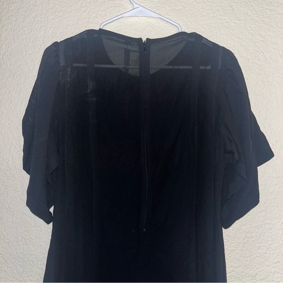 By Anthropologie Modern Sheer Midi Dress Size 8 New With Tags - Picture 6 of 7